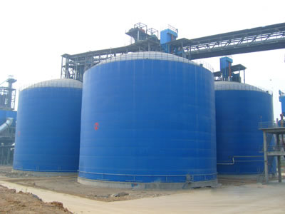 东安水泥钢板库改造